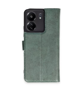 Xiaomi Redmi 13c Kılıf Trend S Plus Kapaklı Kılıf - Yeşil