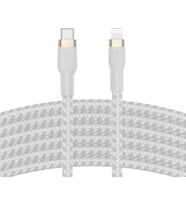 Belkin Boostcharge Pro Flex Örgülü Usb Tip C - Yıldırım Kablosu (2M/6,6Ft), Mfi Sertifikalı 20W Hızl