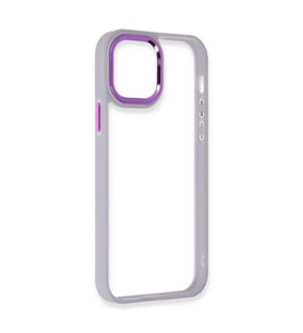 İphone 12 Pro Max Kılıf Dora Kapak - Lila