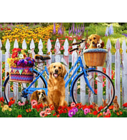 Bisiklet Sayılarla Boyama Seti  40x 50 cm (Tuvale Gerili)