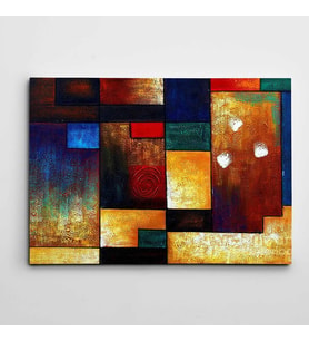 Soyut Modern Sanat Kanvas Tablo