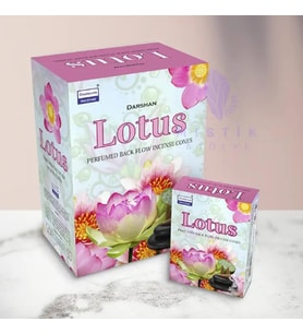 LOTUS KOKULU GERİ AKIŞ CONES TÜTSÜ (Karışık)