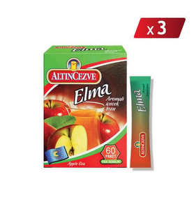 Altıncezve Elma Aromalı Tek İçimlik İçecek Tozu 40 x 1.5 Gr - 3LÜ PAKET