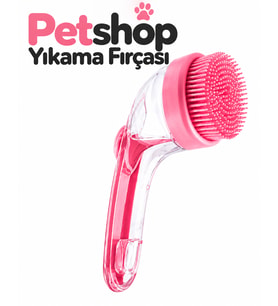 Lexroo Şampuan Hazneli Silikon Pet Yıkama