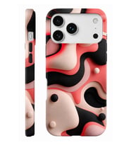 İPhone 17 Pro Max Pop Art Koleksiyonu Çift Katmanlı Essential Tough Telefon Kılıfı