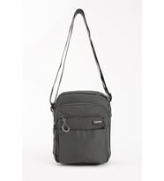 Unisex 5 Bölmeli Suya Dayanıklı Paraşüt Kumaş Organizer Çanta (Koyu Gri)