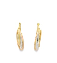 Cigold Taşsız Küpe 14 Ayar Altın 2.99 Gr OA-K1TB01069330