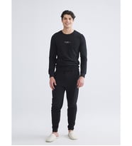 LC WAIKIKI Siyah Standart Kalıp Erkek Pijama Takımı