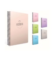 GIPTA PASTORAL SPİRALLİ PP.KAPAK A4 120YP. ÇİZGİLİ DEFTER