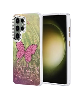Durukar® Samsung Galaxy S25 Ultra Kılıf Blade Aynalı Desenli Kapak - Desen 5