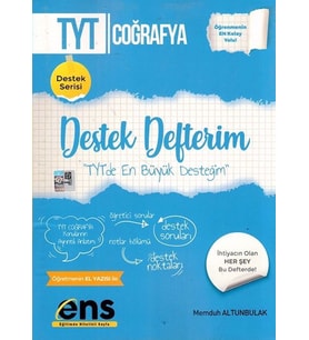 TYT Coğrafya Destek Defterim ENS Yayıncılık