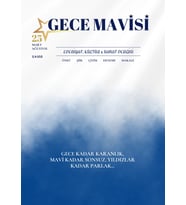 Gece Mavisi Dergi 1.Sayı Mart-Ağustos 2025