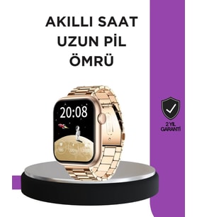 Sağlık Takipli Akıllı Saat 117 Spor Modlu Amoled Ekran