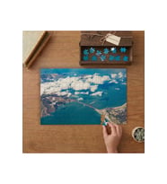 Golden Gate Köprüsü Kuş Bakışı Tasarımı 240 parça Ahşap Puzzle Ahşap Kutuda MP00226