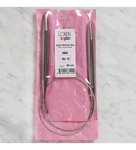 LOREN CRAFTS 10 MM ÇELİK MİSİNALI ŞİŞ 60 CM