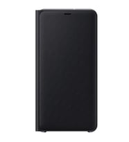 Galaxy A7 2018 ile Uyumlu Wallet Cover Kılıf Siyah EF-WA7500PBEGWW