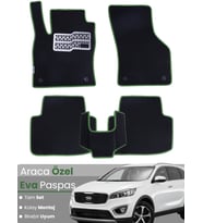 KİA SORENTO 5 KİŞİLİK (2015-2021) Uyumlu EVA Paspas Tam Set–Araca Özel,Kolay Montaj,Su Geçirmez