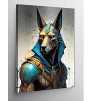 Kanvas Tablo Anubis Eski Mısır