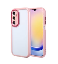 Samsung Galaxy A25 Uyumlu Kılıf Kamera Korumalı Renkli Kenar ve Çerçeve Tasarımlı Zore Vitamin Kapak