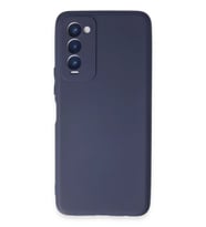 Newface Tecno Camon 18 Kılıf First Silikon - Lacivert