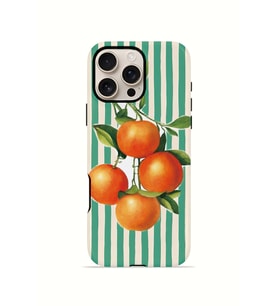 iPhone 16 Pro Max Vorian Çift Katmanlı Kılıf Italian Orange Orchard