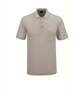 Erkek Polo Yaka Cepli Tişört 5113 BGL-ST04563 (Bej)