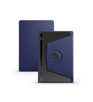 Samsung Galaxy Tab S7 Plus T970 Uyumlu Kılıf Zore Termik Kalem Bölmeli Dönebilen Standlı Kılıf