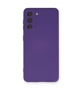 Samsung Galaxy S21 Kılıf Nano İçi Kadife Silikon - Mor