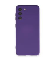 Samsung Galaxy S21 Kılıf Nano İçi Kadife Silikon - Mor