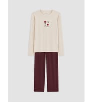 LC WAIKIKI Bej Regular Fit Erkek Pijama Takımı