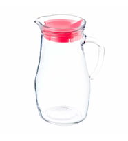 Lav Misket Cam Sürahi 1800 ml Tekli Sürahi, Kırmızı