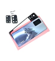 Tkgz Oppo A74 kasa Arka Pil Batarya Kapağı MAVİ