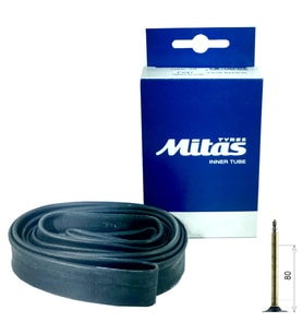 Mitas 700x23/28c Yol Bisikleti İç Lastiği FV-80mm LSI-502 (Siyah)