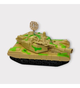 Sürtmeli Tank 15 cm - Açık Yeşil