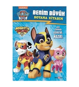 Paw Patrol - Benim Büyük Boyama Kitabım Beta Kids