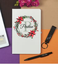 Kişiye Özel Defter Şık Tasarım ve Kalem ve Anahtarlık Hediyeli, Hediye Paketinde