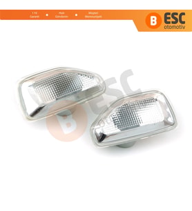 Dacia Sandero Logan İçin Sağ Sol Yan Çamurluk Sinyali 261601801R 261651140R