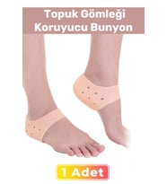 Özel Üretim Diken Çorabı Tabanlık Silikon Topuk Gömleği Koruyucu Bunyon 1 Adet