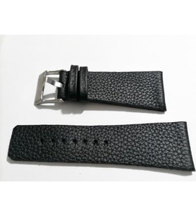 Dizel saat Uyumlu  32 mm  Hakiki Bufolo  derisi  SİYAH