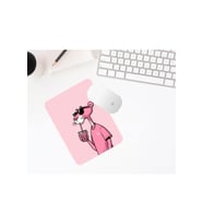 Pembe Panter Baskılı Mouse Pad