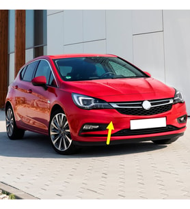 Opel Astra K 2016-2019 Ön Tampon Çeki Kapak Çekme Demiri Kapağı