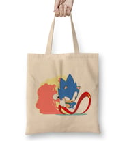 Gotta Go Fast Sonic The Hedgehog Bez Çanta Uzun Saplı