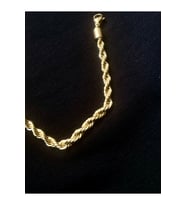 Çelik Gold Burgu Bileklik