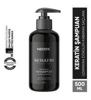 NEDOX Yıpranmış Saçlar Için Keratinli Saç Bakım Şampuanı 500 ml