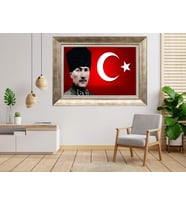 Gümüş Çerçeveli Tablo nb458