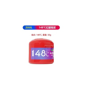 2UUL 148° Derece Red Skull Solder Sıvı Lehim 50gr