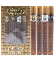 Cuba Prestige Edt 140 ml Erkek Parfüm Hediye Seti - Cuba Black 35 ml, Cuba Classic 35 ml, Cuba Legacy 35 ml, Cuba Platinum 35 ml