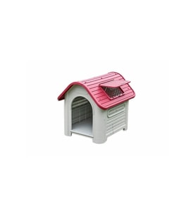 Cuenca Plastik Köpek Kulübesi Kırmızı 75x59x66 cm