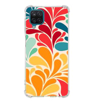 PrintiFy Samsung Galaxy M32 Uyumlu Retro Color 5 Baskılı Şeffaf Köşe Korumalı Antişok Kılıf