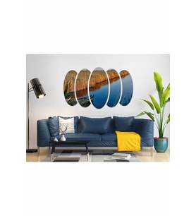 GÖL SAZLIK TEKNE MDF TABLO-3193